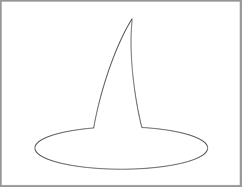 witches hat template
